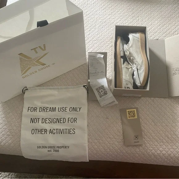 Size 38 Ball Star, Women’s white/black - Picture 6 of 8